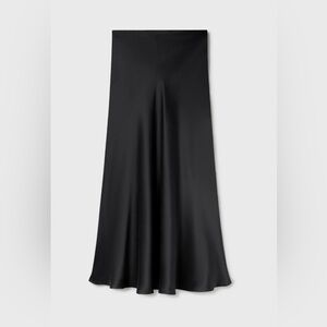 Silk Laundry - Long Bias Cut Skirt
